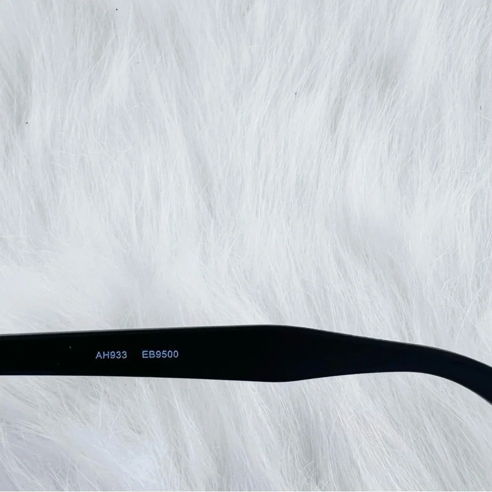 J. Crew Women's Round Blue Light Glasses with Black Frame Size AH933